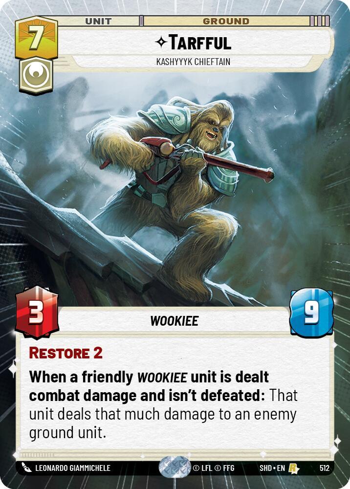 Tarfful - Kashyyyk Chieftain (Hyperspace) [Shadows of the Galaxy] 512