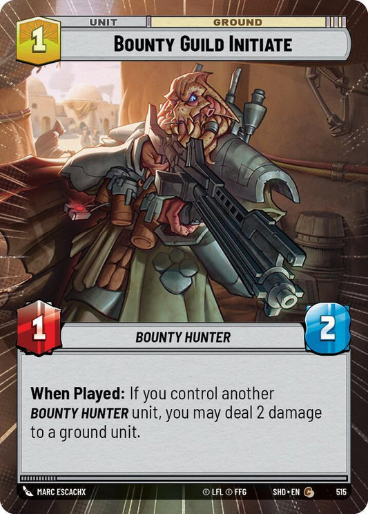 Bounty Guild Initiate (Hyperspace) [Shadows of the Galaxy] 515