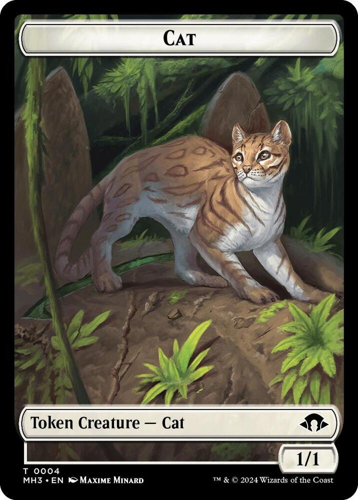 Cat // Energy Reserve Double-Sided Token [Modern Horizons 3] 4 // 36