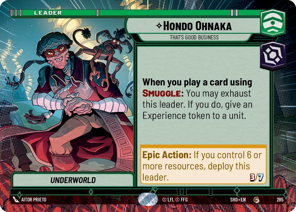 Hondo Ohnaka - That's Good Business (Hyperspace) [Shadows of the Galaxy] 285
