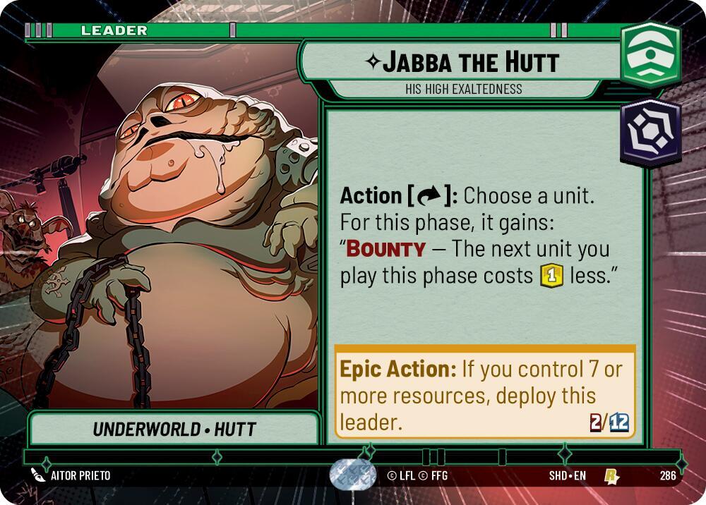 Jabba the Hutt - His High Exaltedness (Hyperspace) [Shadows of the Galaxy] 286