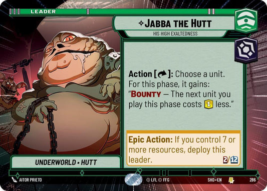 Jabba the Hutt - His High Exaltedness (Hyperspace) [Shadows of the Galaxy] 286
