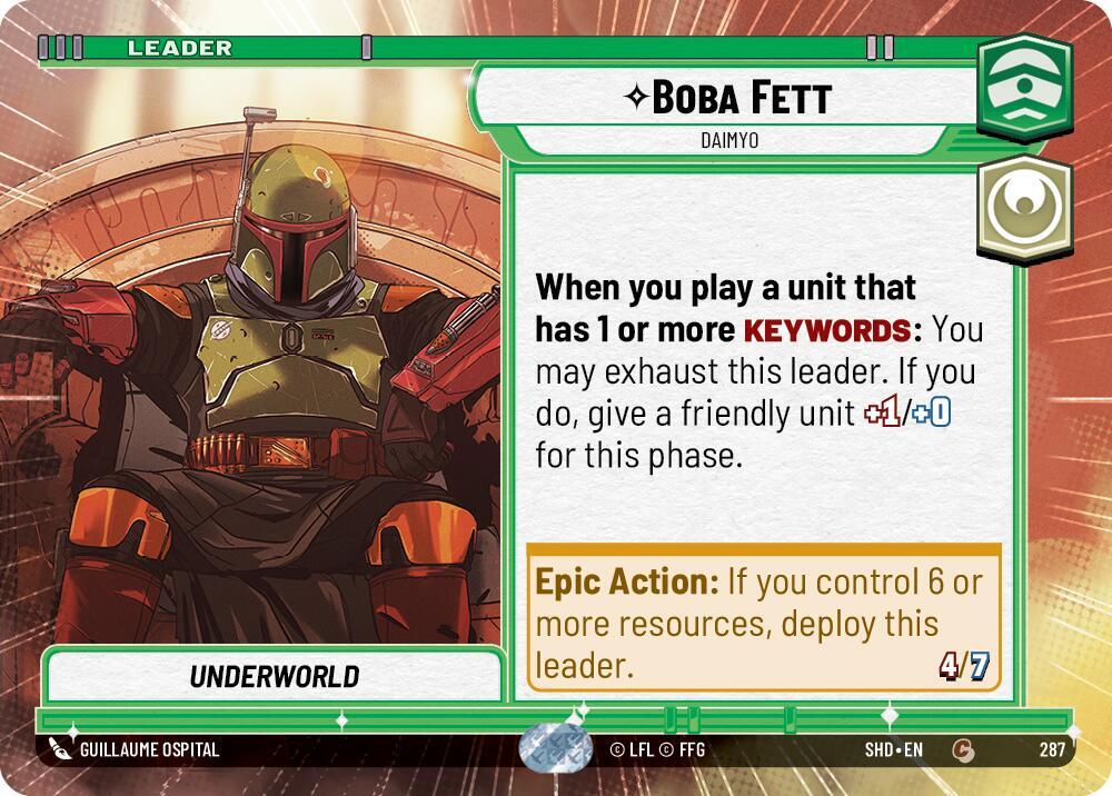 Boba Fett - Daimyo (Hyperspace) [Shadows of the Galaxy] 287