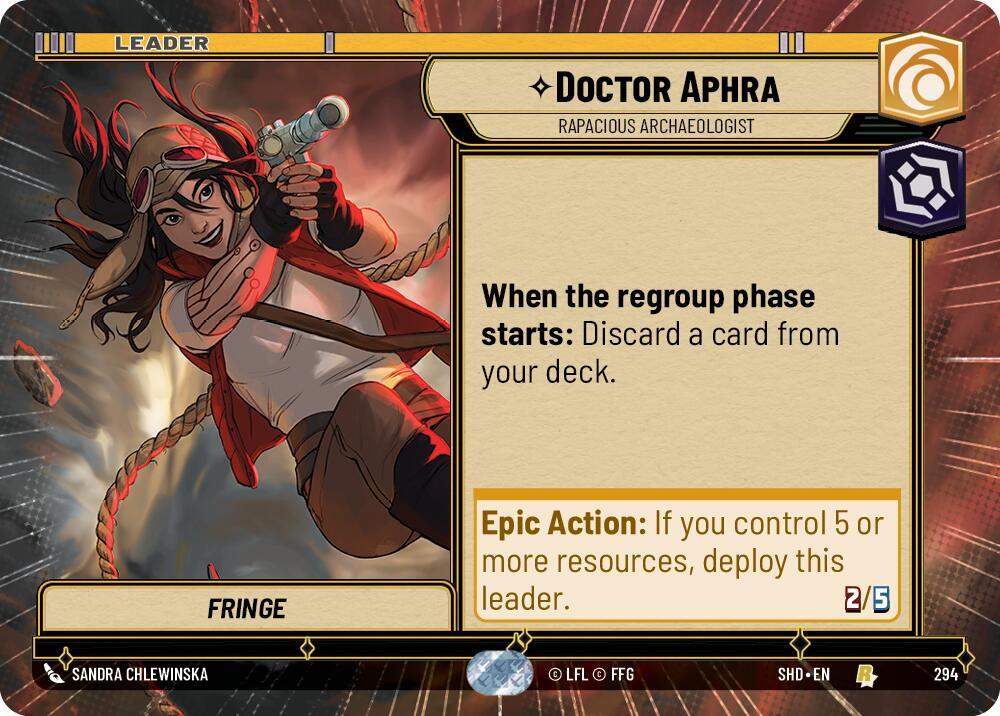 Doctor Aphra - Rapacious Archaeologist (Hyperspace) [Shadows of the Galaxy] 294