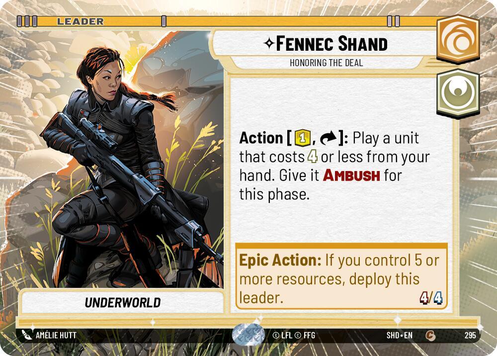 Fennec Shand - Honoring the Deal (Hyperspace) [Shadows of the Galaxy] 295