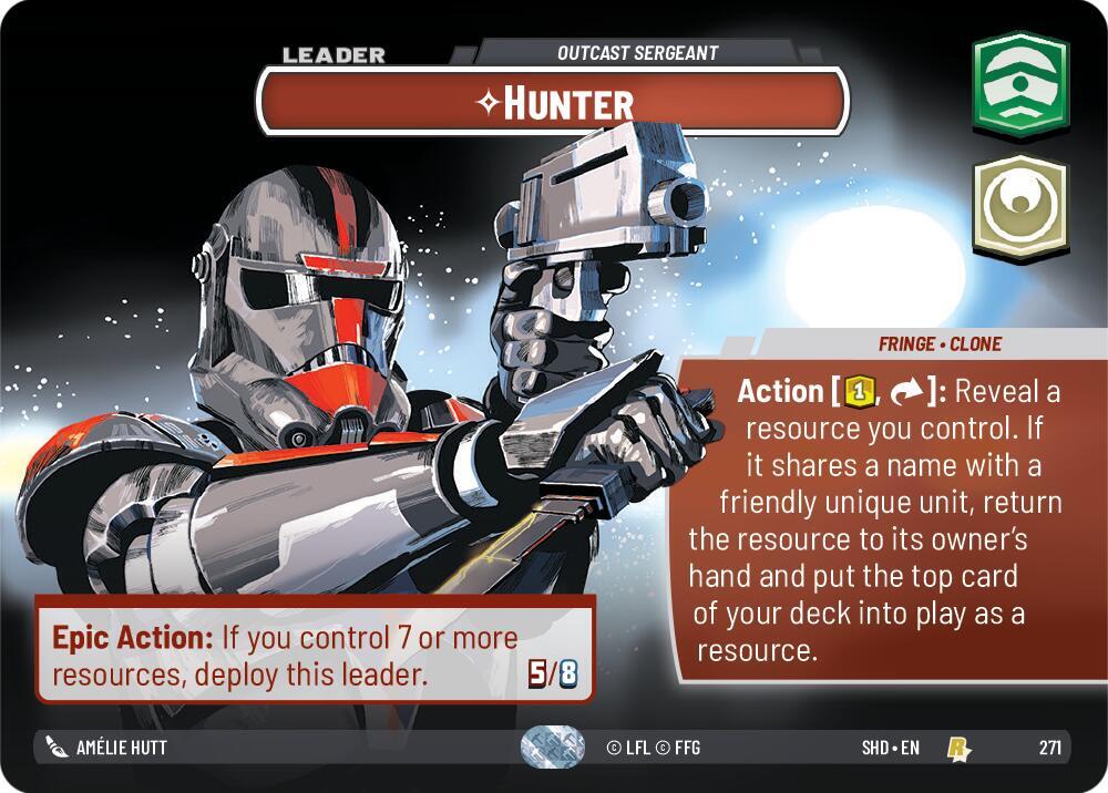 Hunter - Outcast Sergeant (Showcase) [Shadows of the Galaxy] 271
