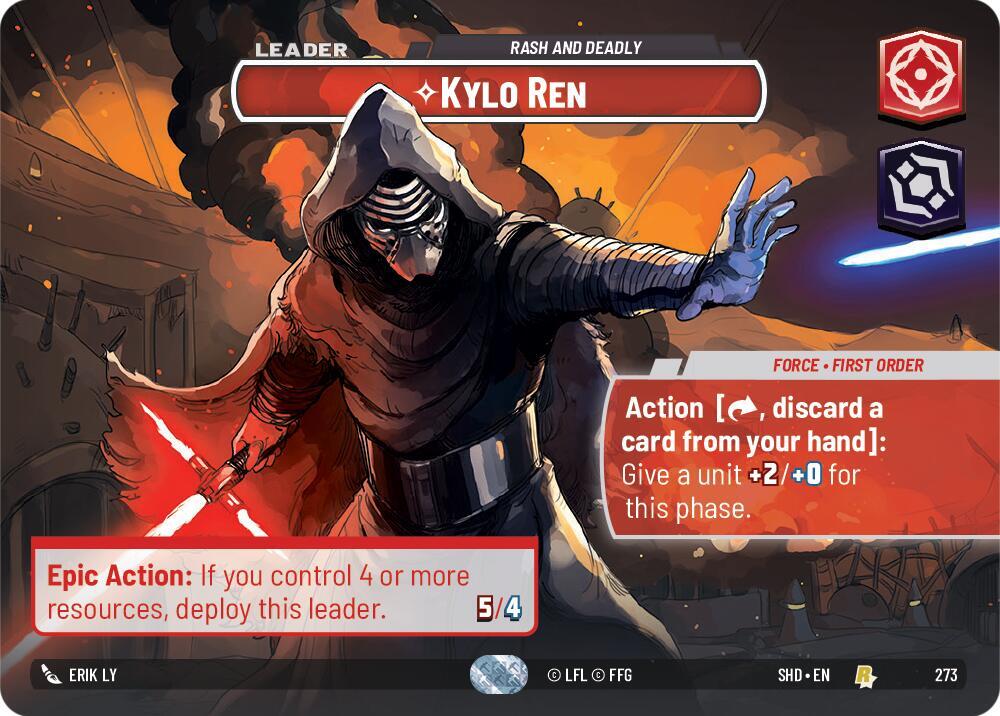 Kylo Ren - Rash and Deadly (Showcase) [Shadows of the Galaxy] 273
