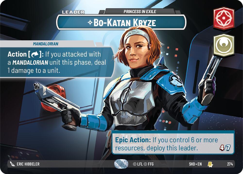 Bo-Katan Kryze - Princess in Exile (Showcase) [Shadows of the Galaxy] 274