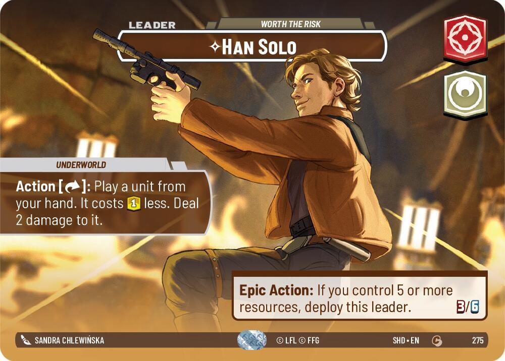 Han Solo - Worth the Risk (Showcase) [Shadows of the Galaxy] 275