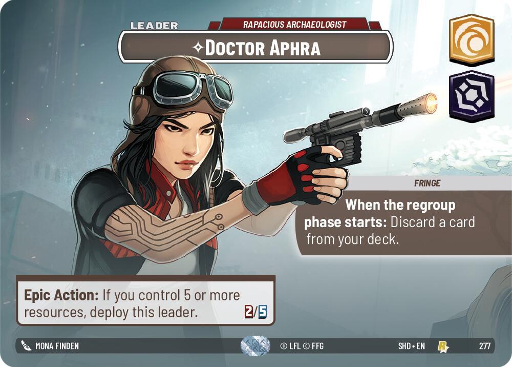 Doctor Aphra - Rapacious Archaeologist (Showcase) [Shadows of the Galaxy] 277