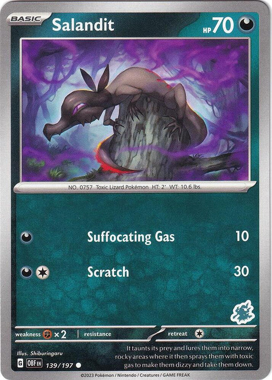 Salandit - Darkrai Deck [Battle Academy 2024] 139/197