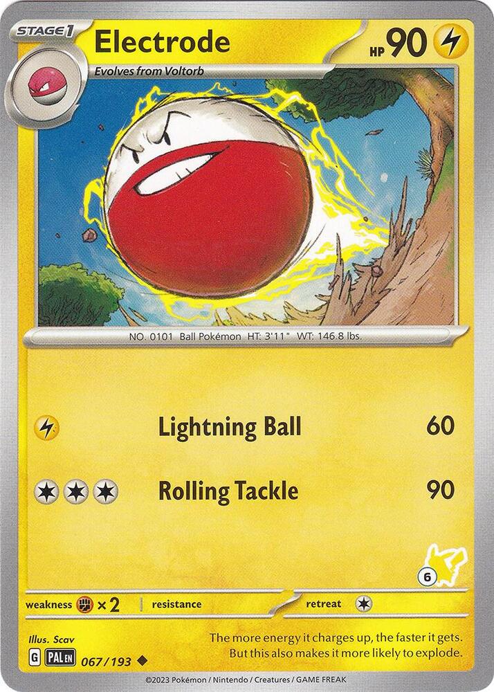 Electrode - Pikachu 6 [Battle Academy 2024] 067/193