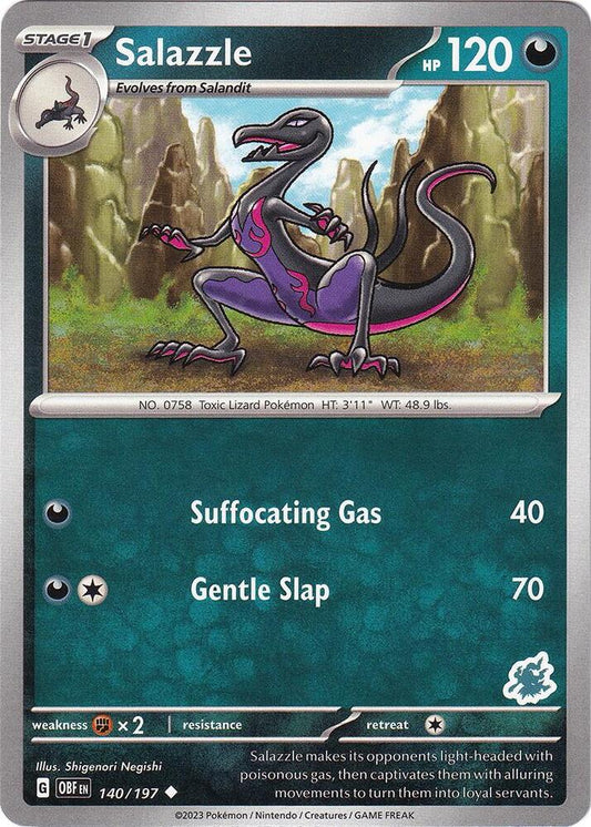 Salazzle - Darkrai Deck [Battle Academy 2024] 140/197