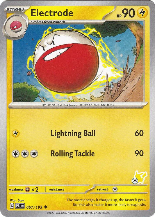 Electrode - Pikachu 25 [Battle Academy 2024] 067/193