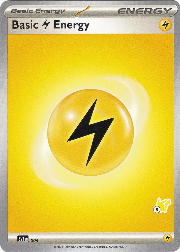 Basic Lightning Energy - Pikachu 3 [Battle Academy 2024] 004