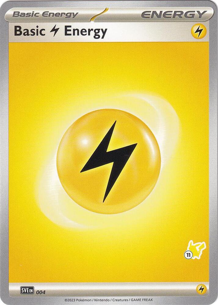 Basic Lightning Energy - Pikachu 11 [Battle Academy 2024] 004