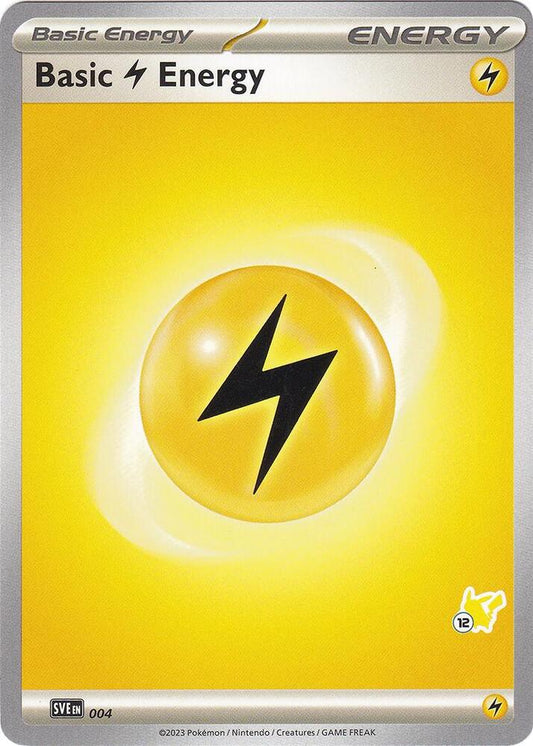 Basic Lightning Energy - Pikachu 12 [Battle Academy 2024] 004