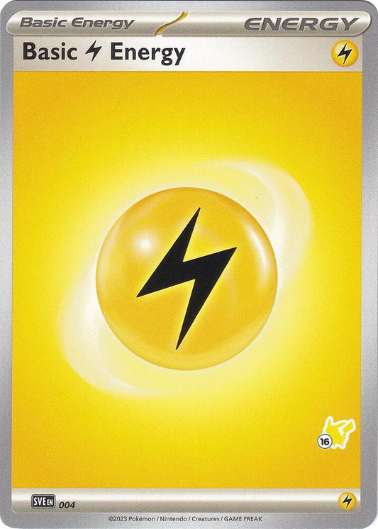 Basic Lightning Energy - Pikachu 16 [Battle Academy 2024] 004