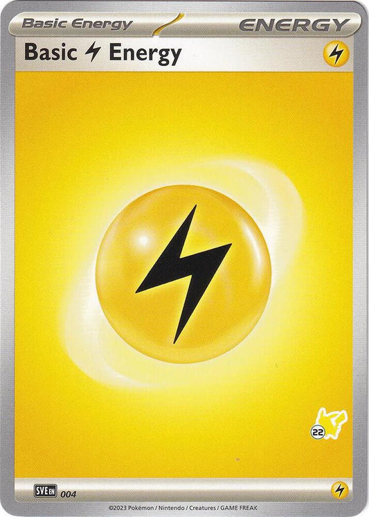 Basic Lightning Energy - Pikachu 22 [Battle Academy 2024] 004
