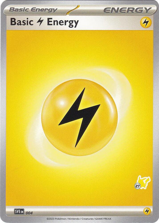 Basic Lightning Energy - Pikachu 27 [Battle Academy 2024] 004