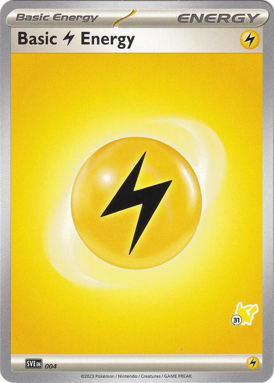 Basic Lightning Energy - Pikachu 31 [Battle Academy 2024] 004