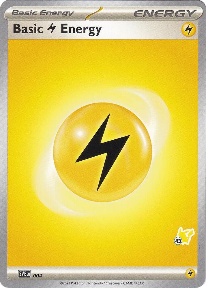 Basic Lightning Energy - Pikachu 43 [Battle Academy 2024] 004