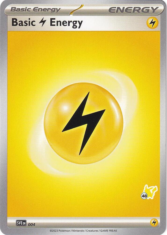 Basic Lightning Energy - Pikachu 48 [Battle Academy 2024] 004