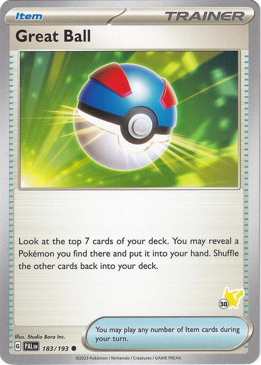 Great Ball - Pikachu 38 [Battle Academy 2024] 183/193