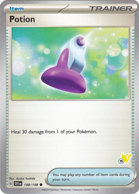 Potion - Pikachu 15 [Battle Academy 2024] 188/192