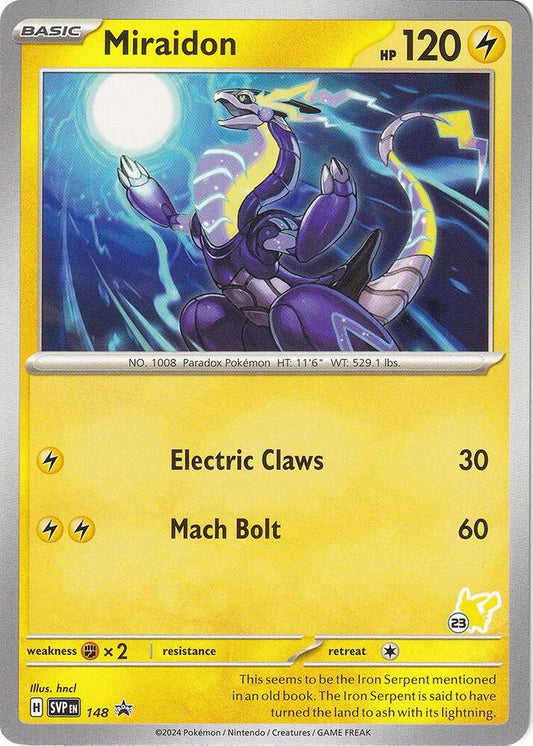 Miraidon - Pikachu 23 [Battle Academy 2024] 148