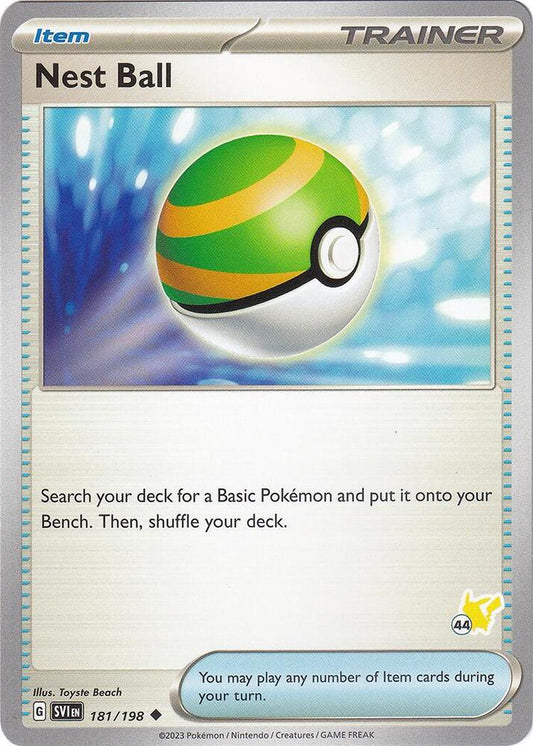 Nest Ball - Pikachu 44 [Battle Academy 2024] 181/198