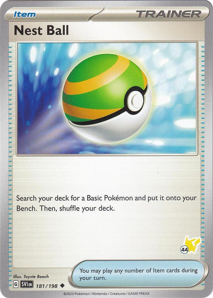 Nest Ball - Pikachu 44 [Battle Academy 2024] 181/198
