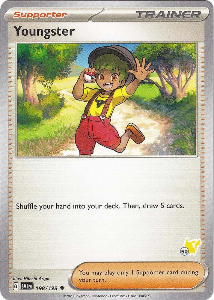 Youngster - Pikachu 50 [Battle Academy 2024] 198/198
