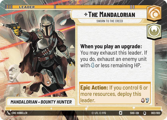 The Mandalorian - Sworn To The Creed (Hyperspace) [Prerelease Promos] 002/002