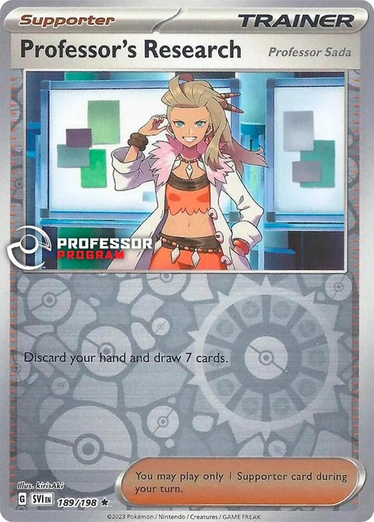 Professor's Research - 189/198 (2023) [Professor Program Promos] 189/198