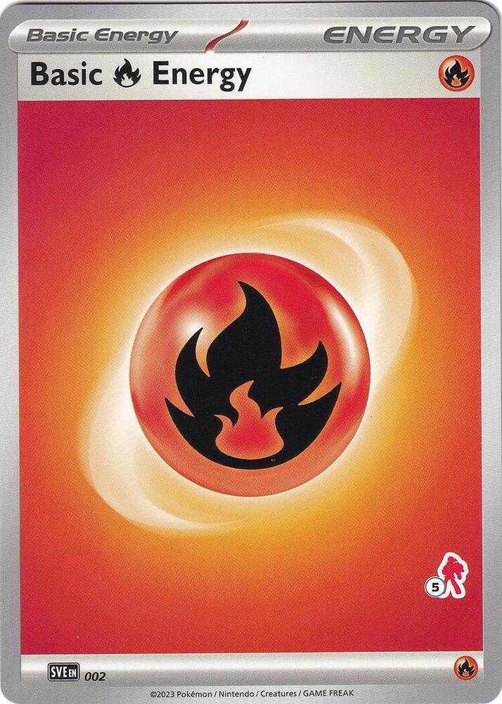 Basic Fire Energy - Armarouge 5 [Battle Academy 2024] 002