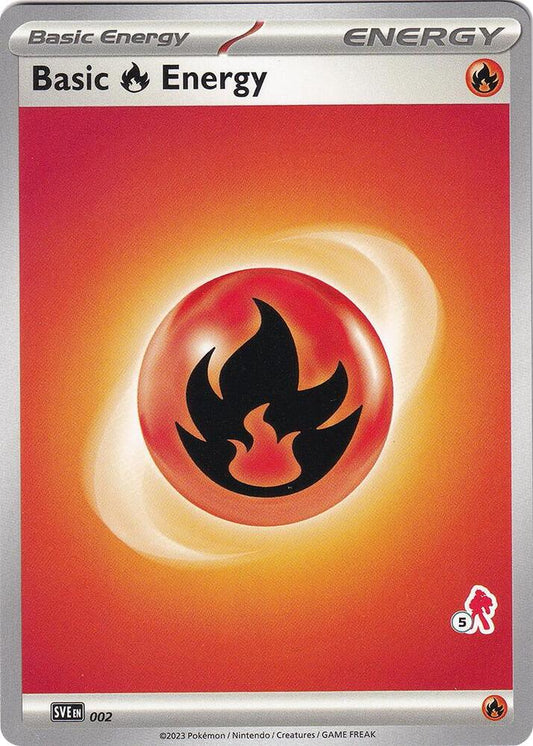 Basic Fire Energy - Armarouge 5 [Battle Academy 2024] 002