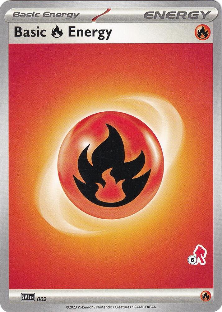 Basic Fire Energy - Armarouge 6 [Battle Academy 2024] 002