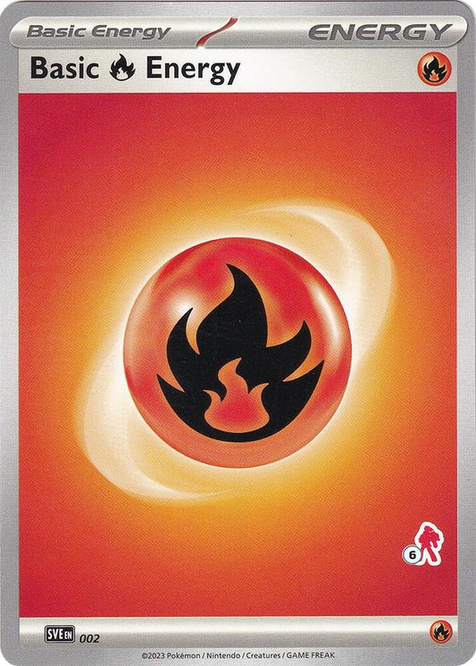 Basic Fire Energy - Armarouge 6 [Battle Academy 2024] 002