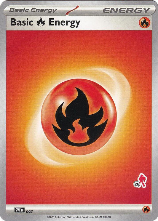 Basic Fire Energy - Armarouge 26 [Battle Academy 2024] 002