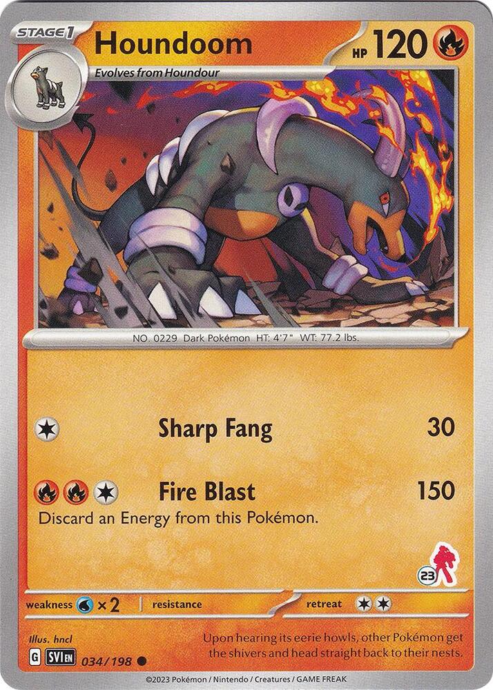 Houndoom - Armarouge 23 [Battle Academy 2024] 034/198