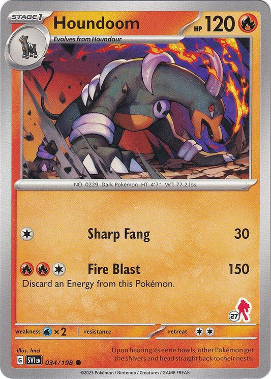 Houndoom - Armarouge 27 [Battle Academy 2024] 034/198