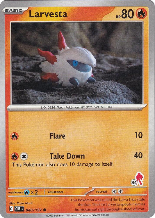 Larvesta - Armarouge 44 [Battle Academy 2024] 040/197