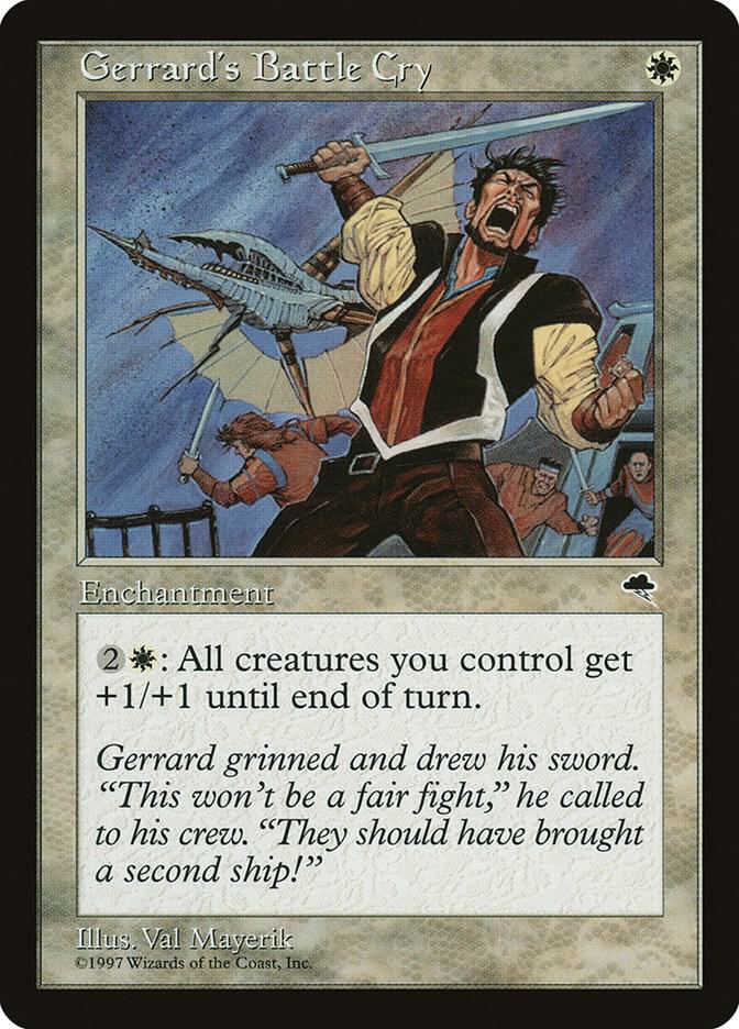 Gerrard's Battle Cry [Tempest] 21
