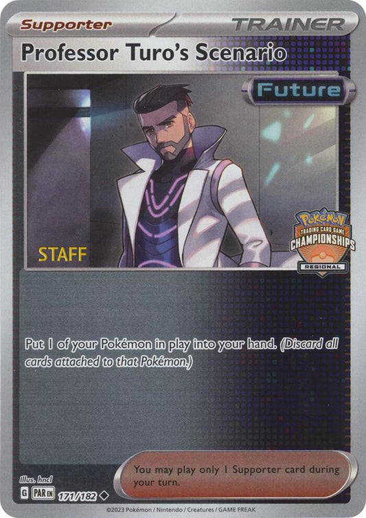Professor Turo's Scenario - 171/182 (Regional Championships) [Staff] [League & Championship Cards] 177/182