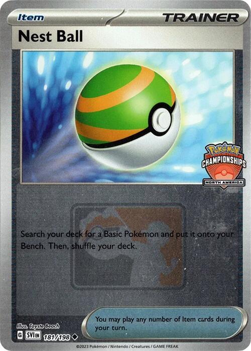 Nest Ball - 181/198 (North America Championships) [League & Championship Cards] 181/198