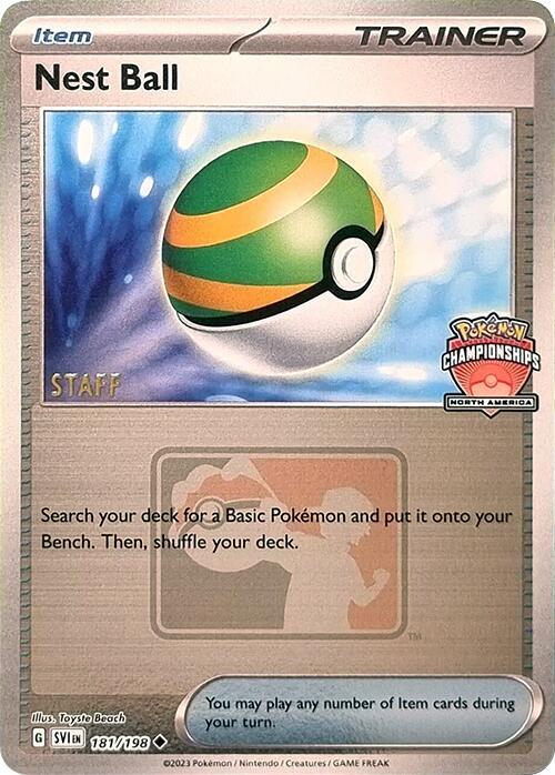 Nest Ball - 181/198 (North America Championships) [Staff] [League & Championship Cards] 181/198