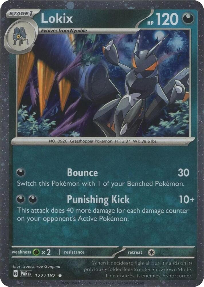 Lokix - 122/182 (Cosmos Holo) [Miscellaneous Cards & Products] 122/182