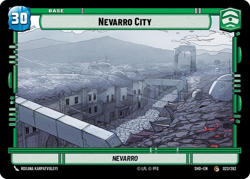 Nevarro City // Shield [Shadows of the Galaxy] 022 // T02