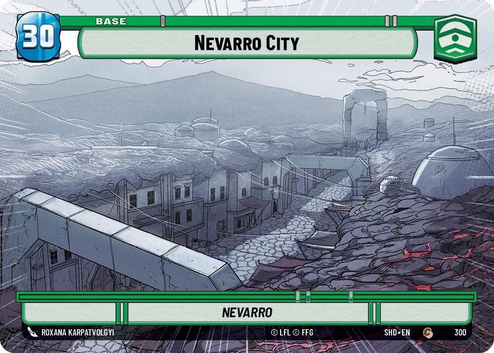 Nevarro City // Shield (Hyperspace) [Shadows of the Galaxy] 300 // T04